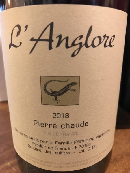 L'ANGLORE - PIERRE CHAUDE 2018